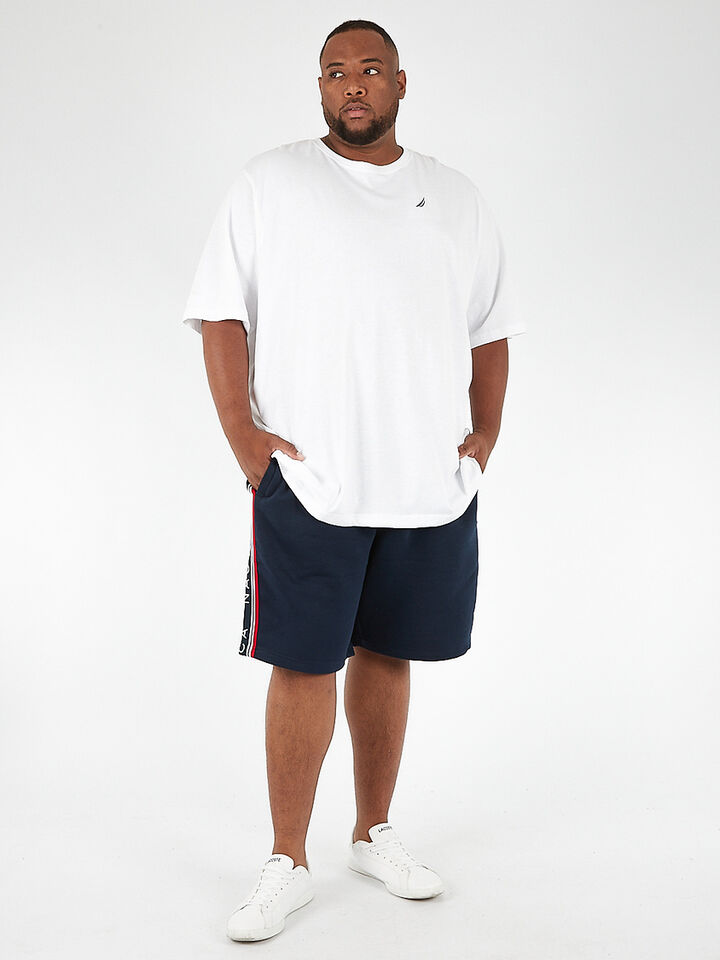 Big & Tall Nautica Essentials Collection Bowen Tee, White, hi-res image number 4