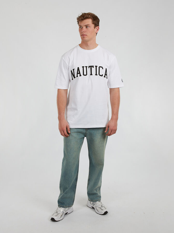 Relaxed Fit Hamarock Tee, White, hi-res image number 3