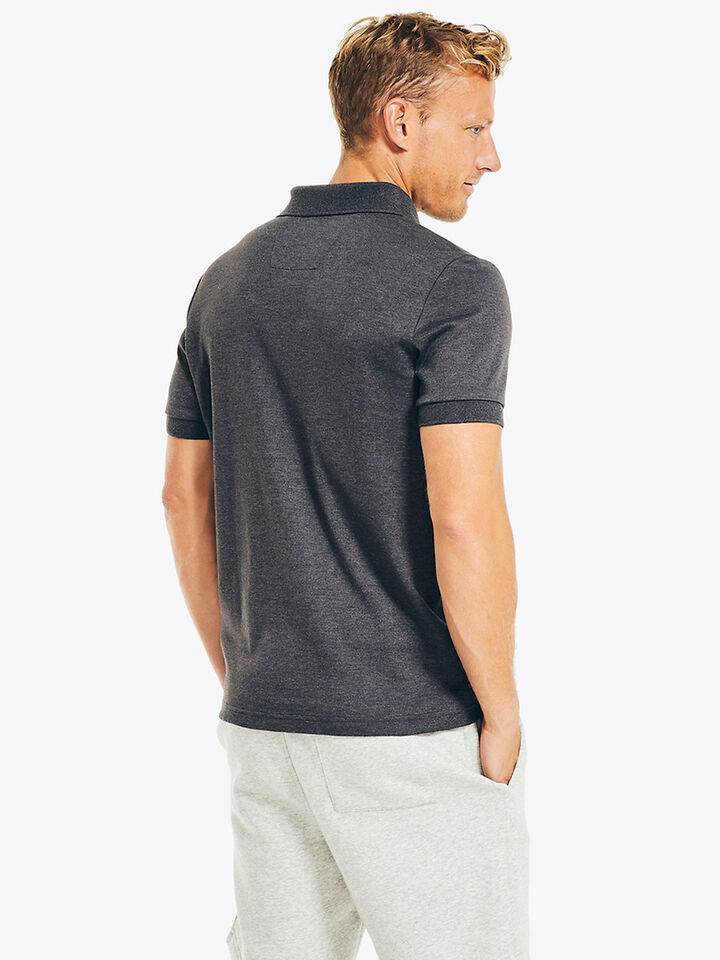 Nautica Essentials Interlock Slim Fit Polo