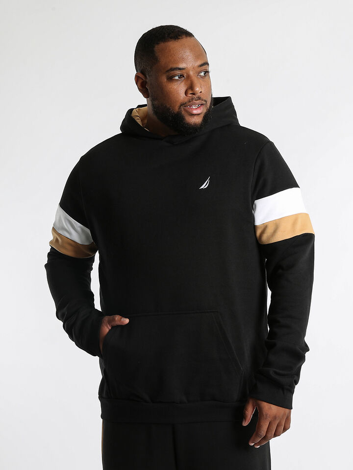 Big & Tall Asterix Hoodie, Black, hi-res image number 1