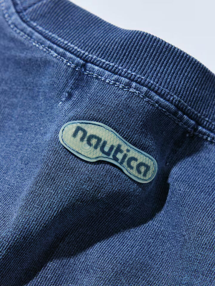 Special Edition Nautica Japan x Reebok Short Sleeve Pigment Dyed Tee, Navy, hi-res image number 5