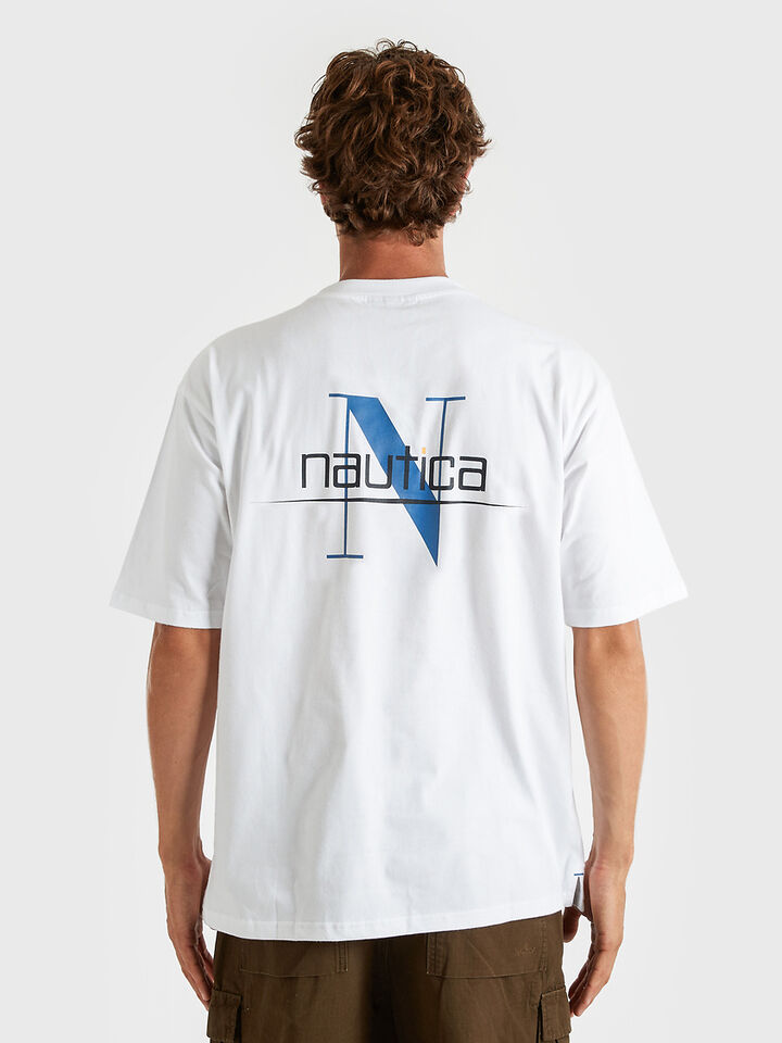 Spinnaker Collection Gaunt Heavyweight Tee, White, hi-res image number 1
