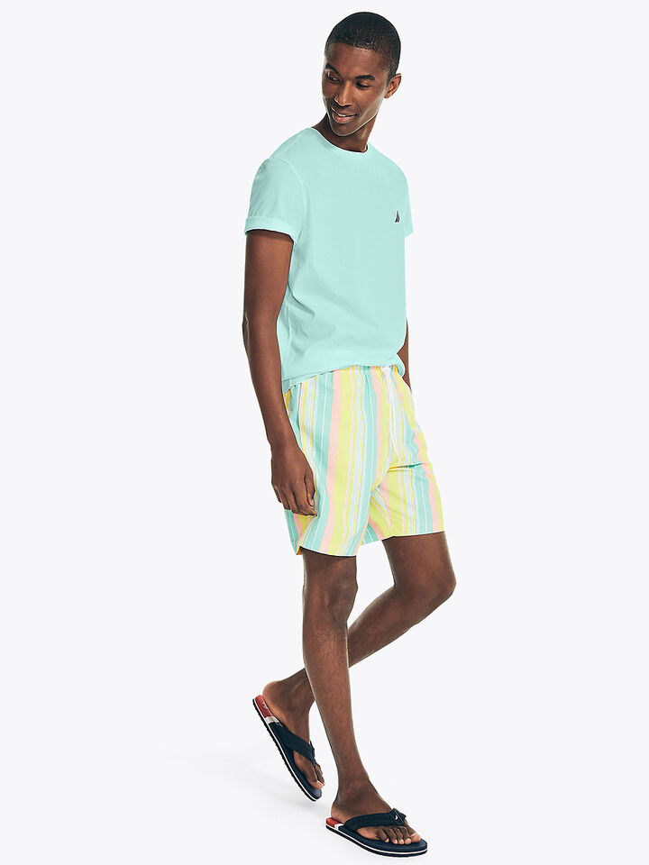 Emblem Regular Fit Tee, Poolside Aqua, hi-res image number 3