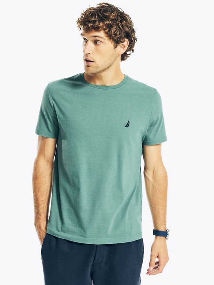 Emblem Regular Fit Tee, Silver Pine, hi-res image number 1