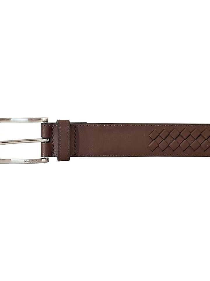 Woven Leather Belt