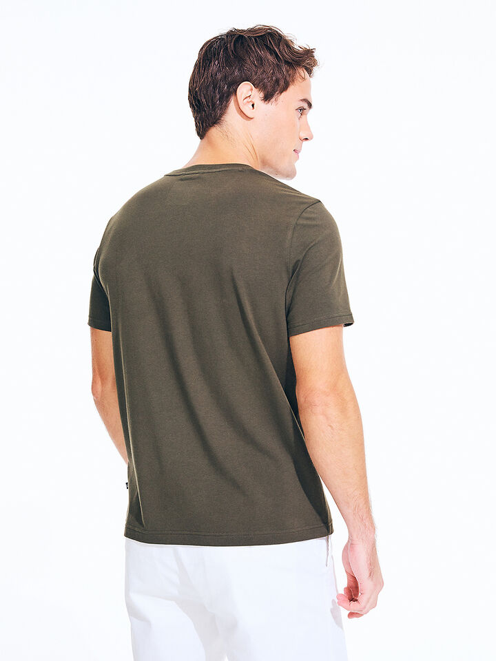 Emblem Regular Fit Tee, Forest Night, hi-res image number 2