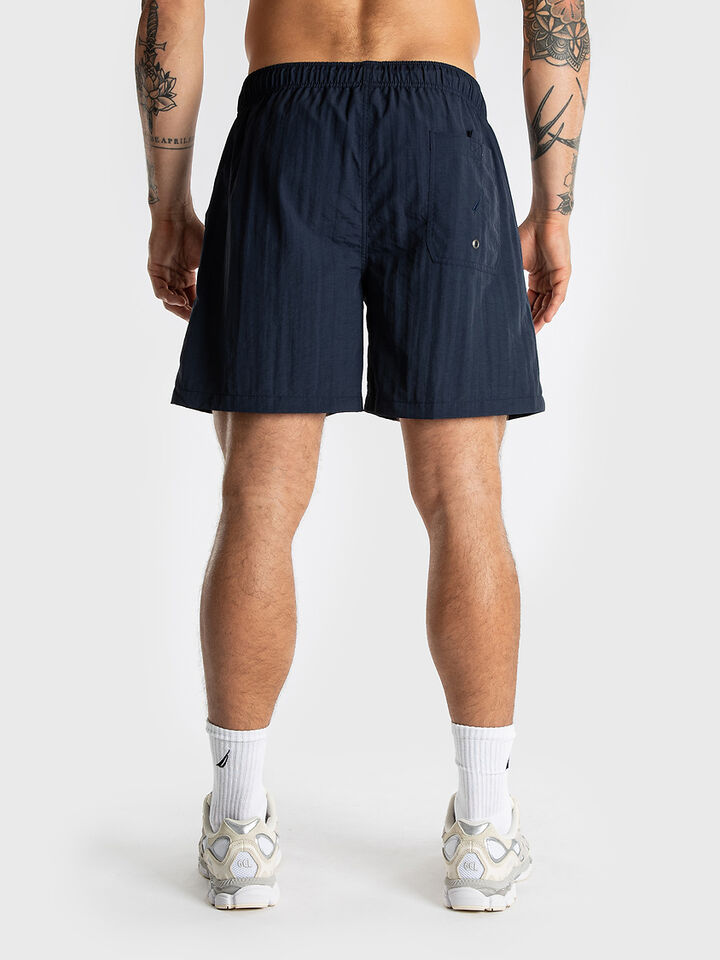 Relaxed Fit 6" Vintage 1983 Flag Swim Short