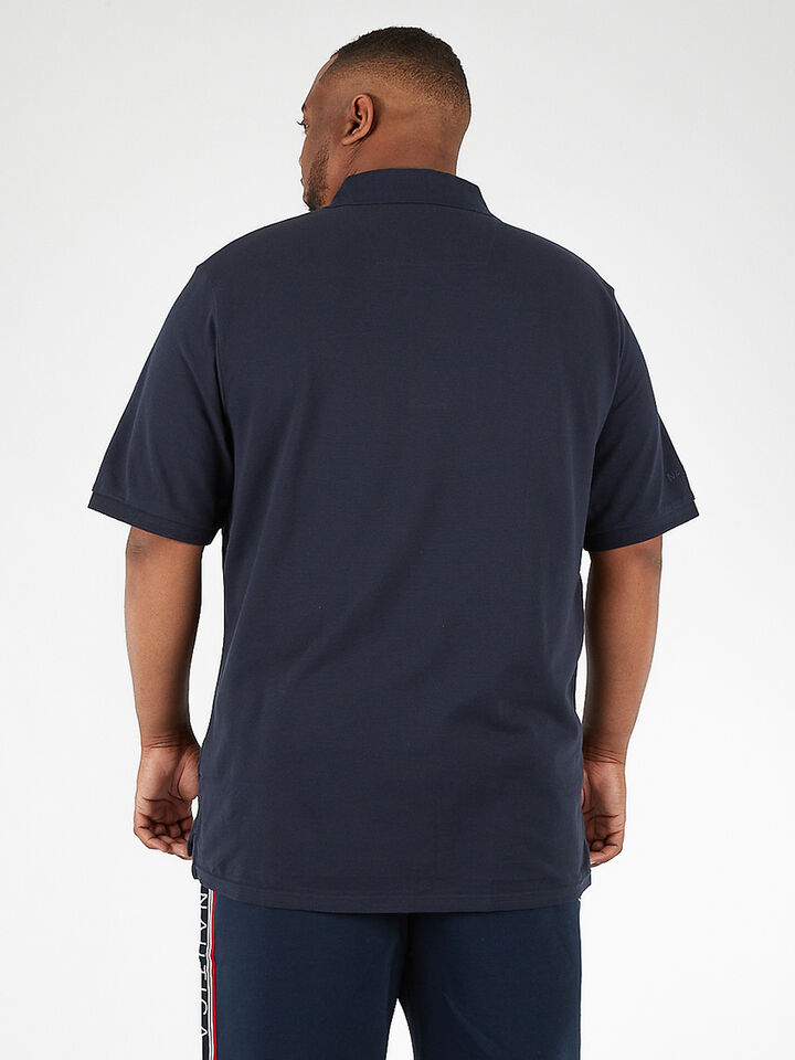 Big & Tall Nautica Essentials Collection Brent Polo, Navy, hi-res image number 6