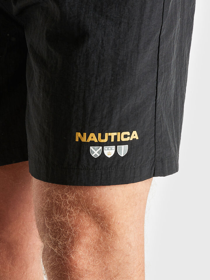 Shield 6" Swim Shorts, Black, hi-res image number 4
