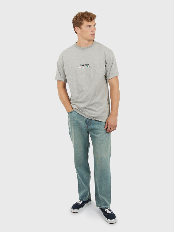 Spinnaker Collection Emporum Heavyweight Tee, Grey, hi-res image number 4