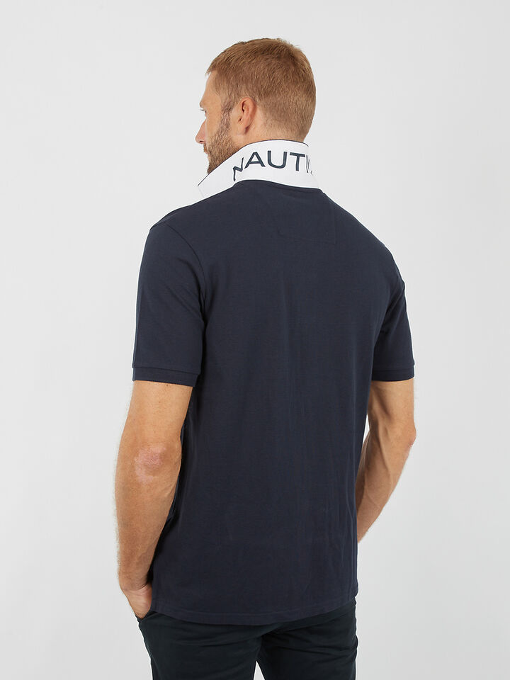 Nautica Essentials Pique Cotton Brent Polo