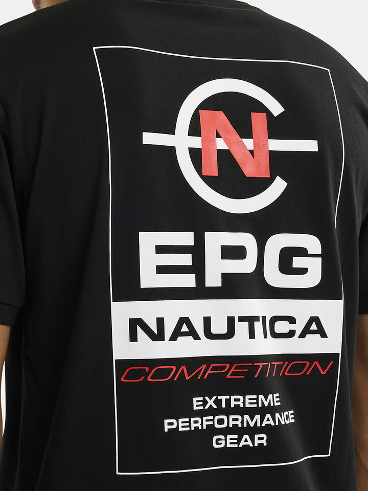 Nautica Competition Dundalk T-shirt, Black, hi-res image number 5