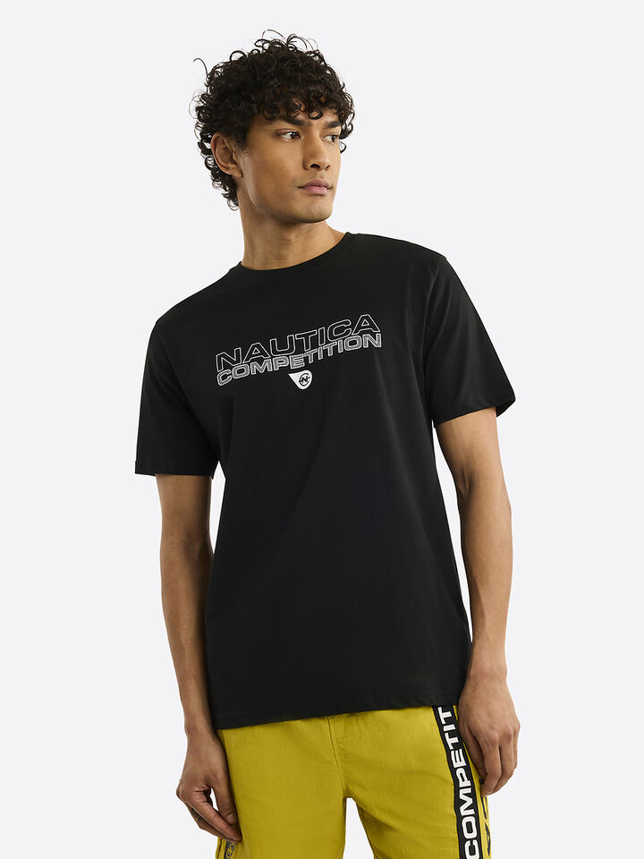 Nautica Competition Effin T-shirt, Black, hi-res image number 1