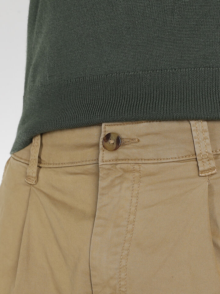 Pleated Cargo Pants, Coastal Brown, hi-res image number 4