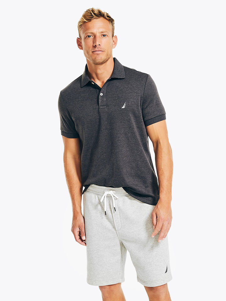 Nautica Essentials Interlock Slim Fit Polo