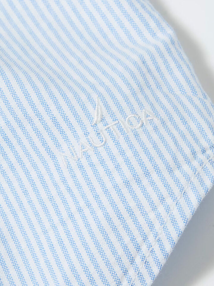 Nautica Japan Oxford Shirt, White, hi-res image number 5