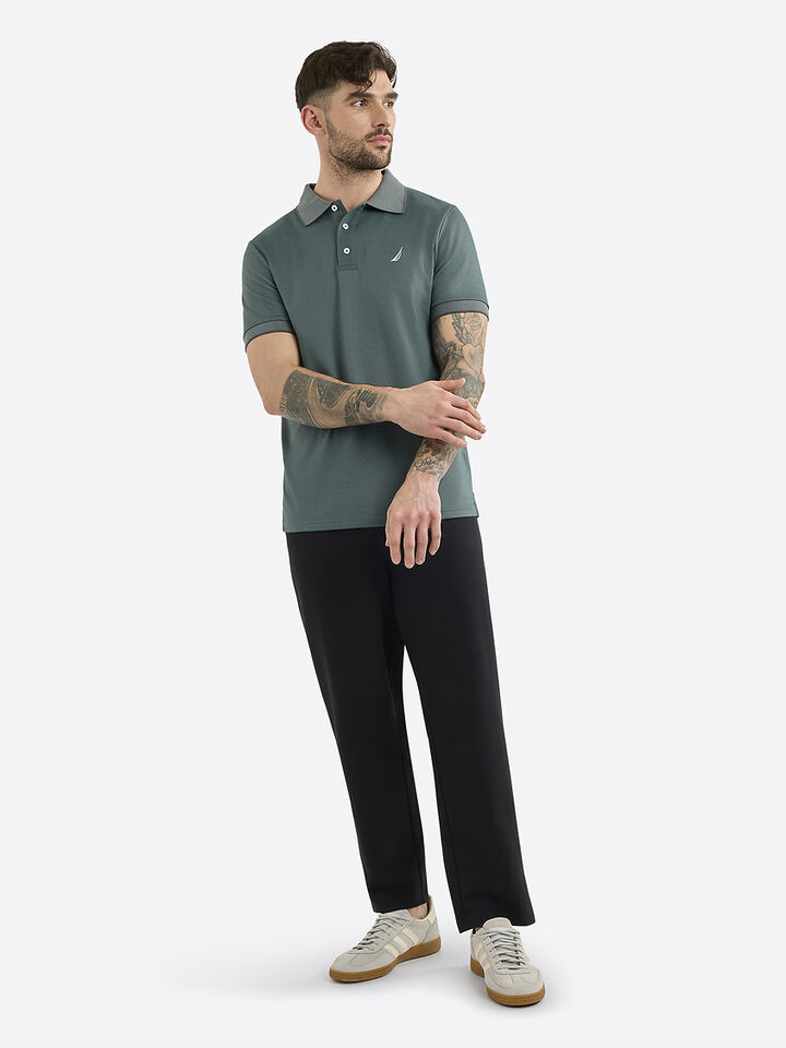 Harlyn Slim Fit Polo, Shadow Grey, hi-res image number 3