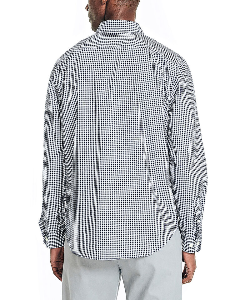 Long Sleeve Navtech Gingham Regular Fit Shirt