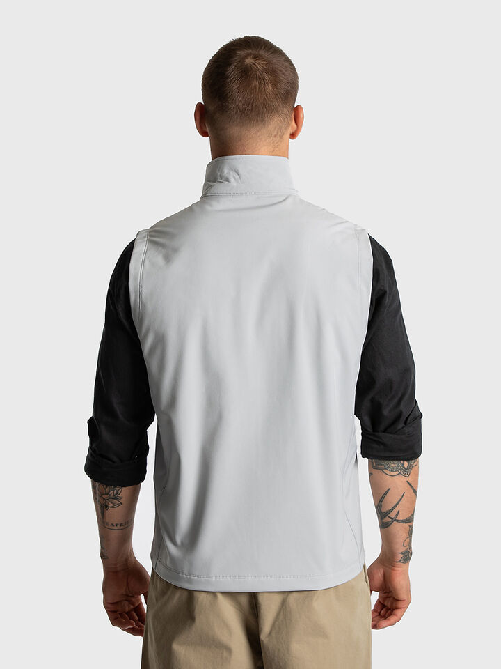 Fleece Lined Regular Fit Soft Shell Vest