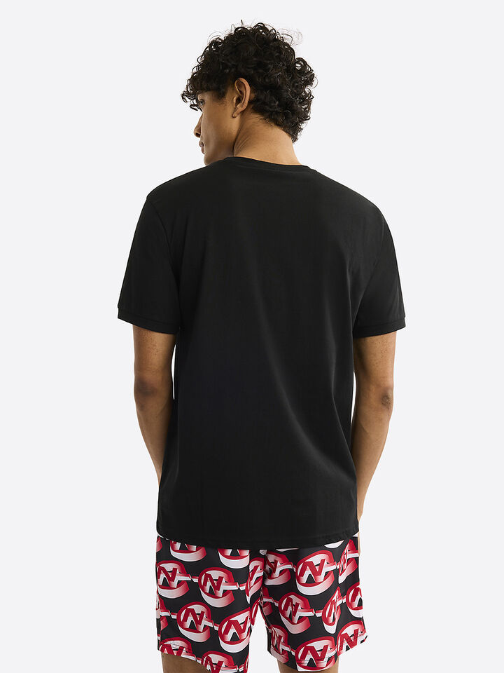 Nautica Competition Ohio T-shirt, Black, hi-res image number 2