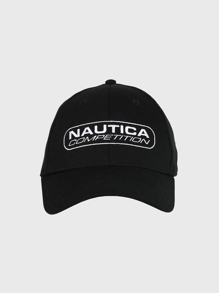 Nautica Competition Bambridge Cap, Black, hi-res image number 3