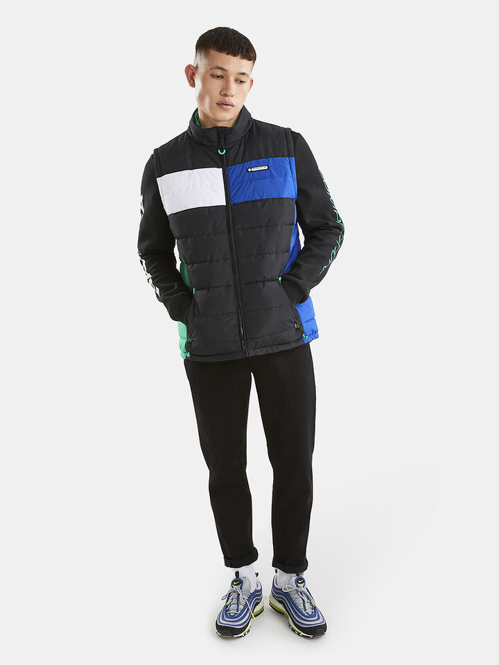 Nautica Competition Albon Vest, Black, hi-res image number 3