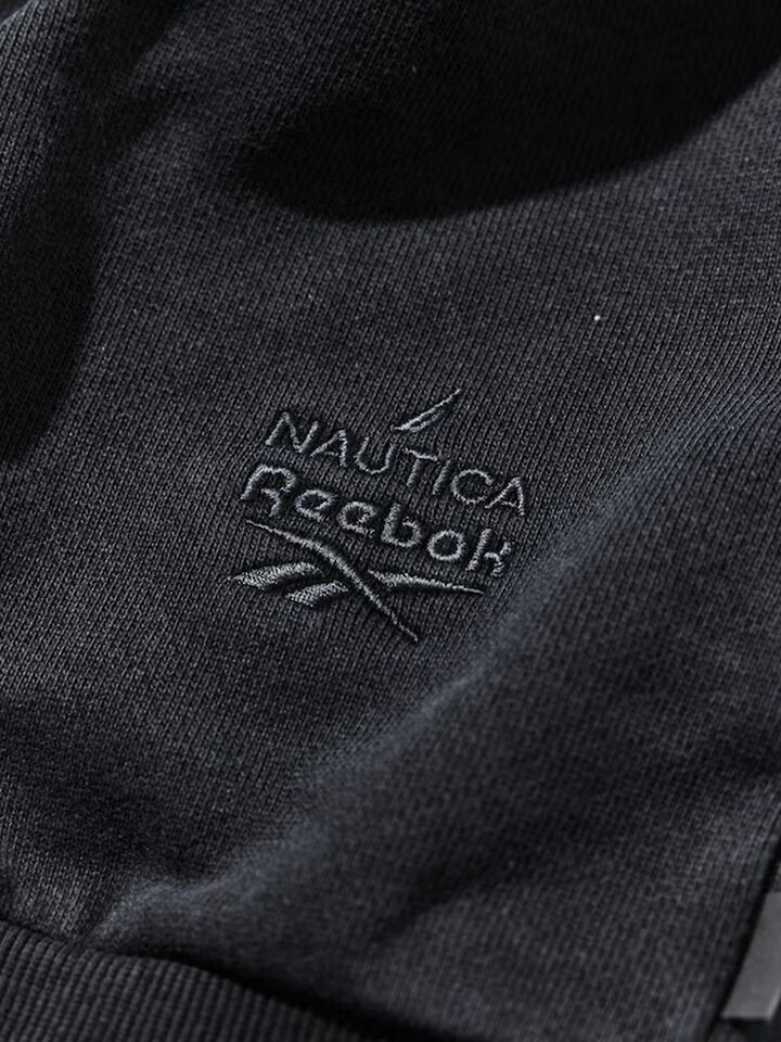 Special Edition Nautica Japan x Reebok Heavyweight Pigment Dyed Sweatshirt, Black, hi-res image number 4