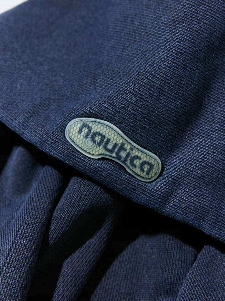 Special Edition Nautica Japan x Reebok Pigment Dyed Zip Hoodie, Navy, hi-res image number 4