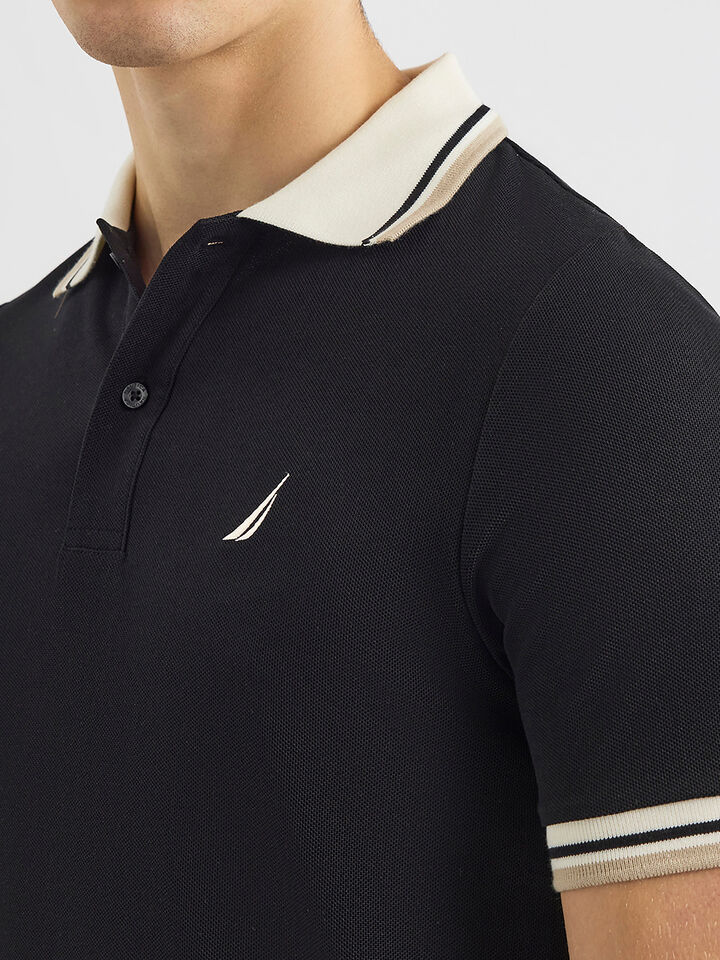 Bay Regular Fit Polo, Black, hi-res image number 4