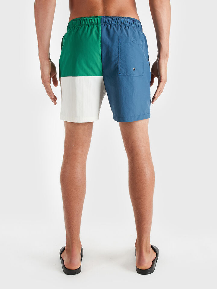 Panel Colour-Block 6" Swim Shorts