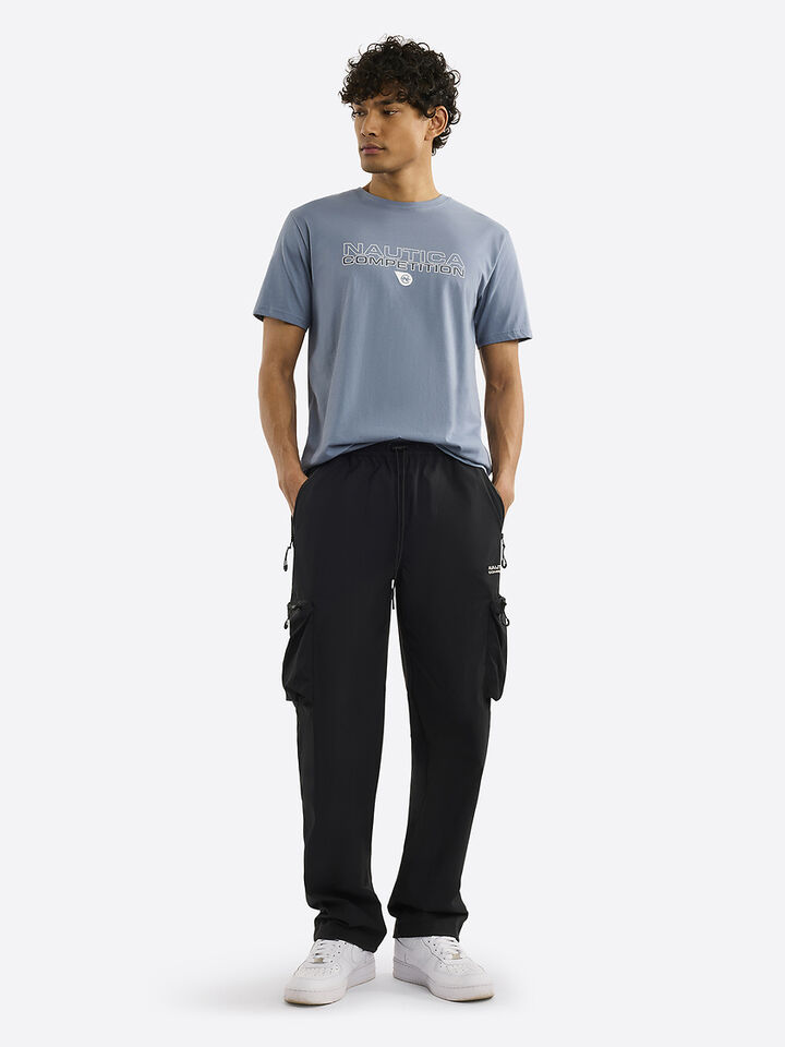 Nautica Competition Swinford Cargo Pant, Black, hi-res image number 3