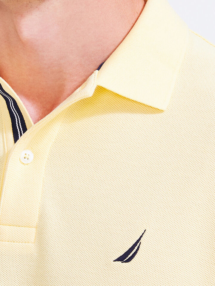 Performance Pique Cotton Polo, Corn, hi-res image number 5