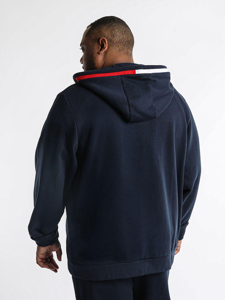 Big & Tall Francis Hoodie, Dark Navy, hi-res image number 2