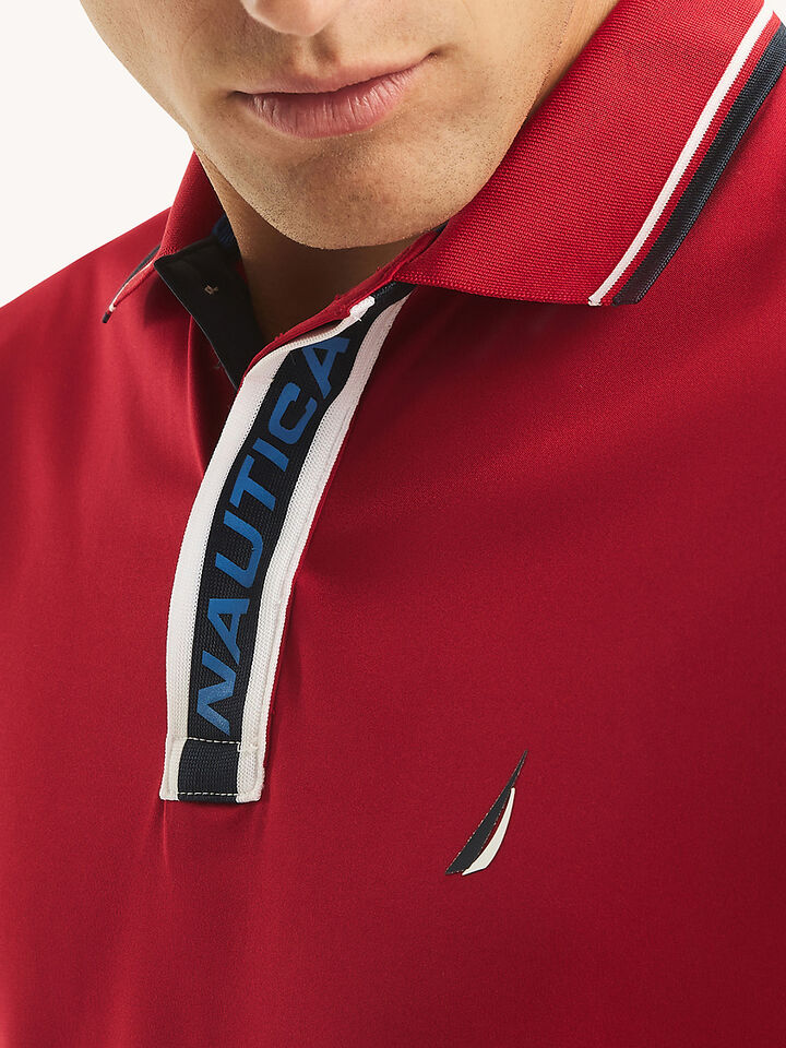 Classic Fit Performance Polo, Nautica Red, hi-res image number 4