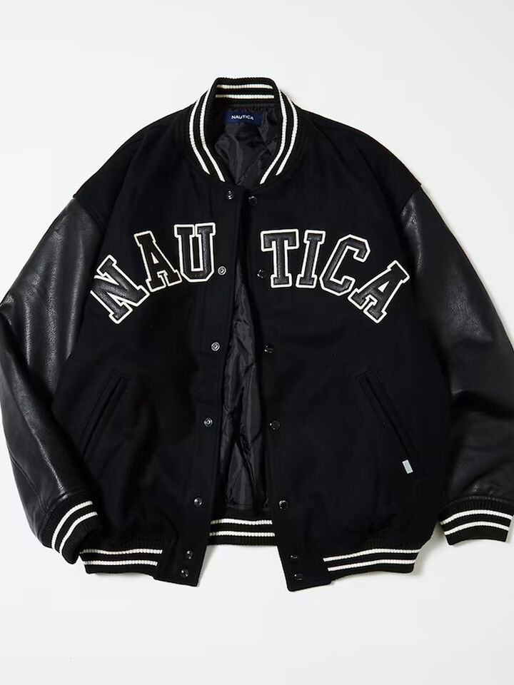 Nautica Japan Stadium Letterman Jacket