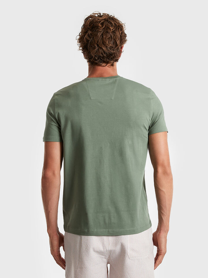 Regular Fit Crew T-shirt, Seaside, hi-res image number 2