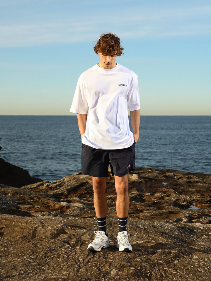 Spinnaker Collection Gaunt Heavyweight Tee, White, hi-res image number 5