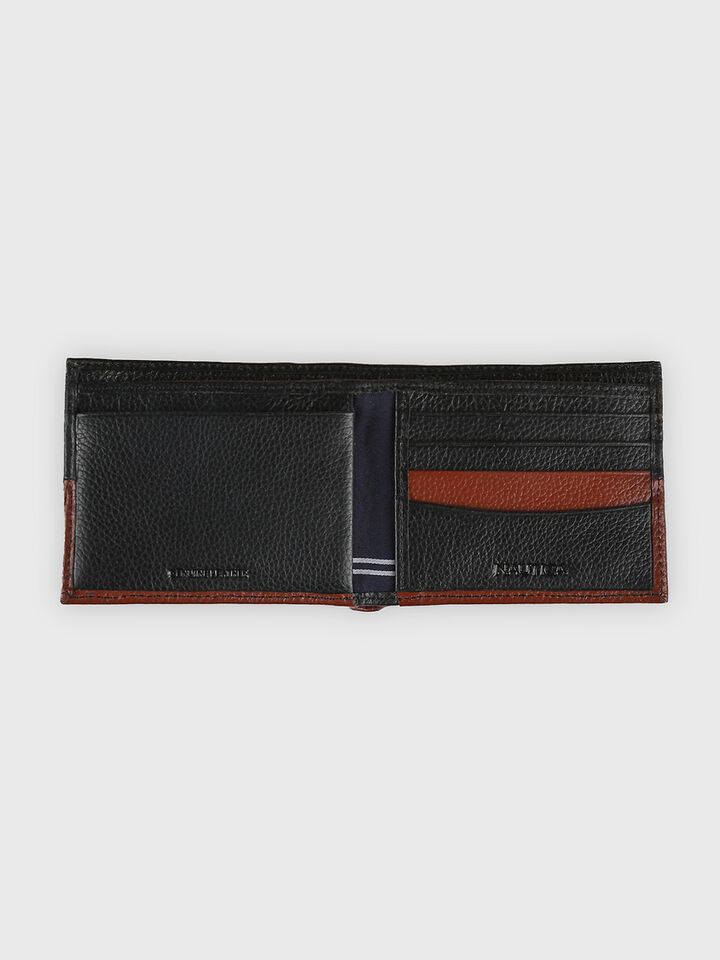 Pebble Two-Tone Bifold Wallet