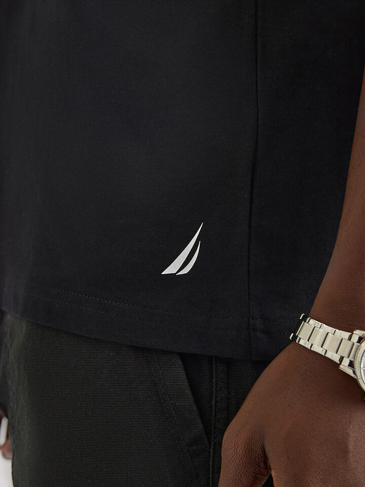 Big & Tall Lapu T-Shirt, Black, hi-res image number 4