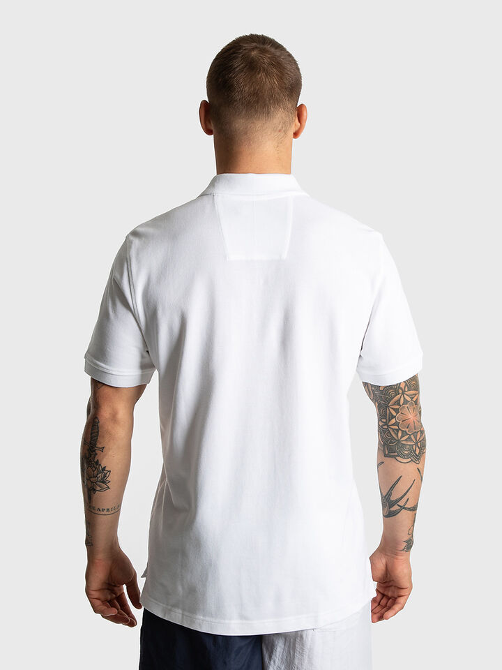 Crest Embroidered Regular Fit Polo