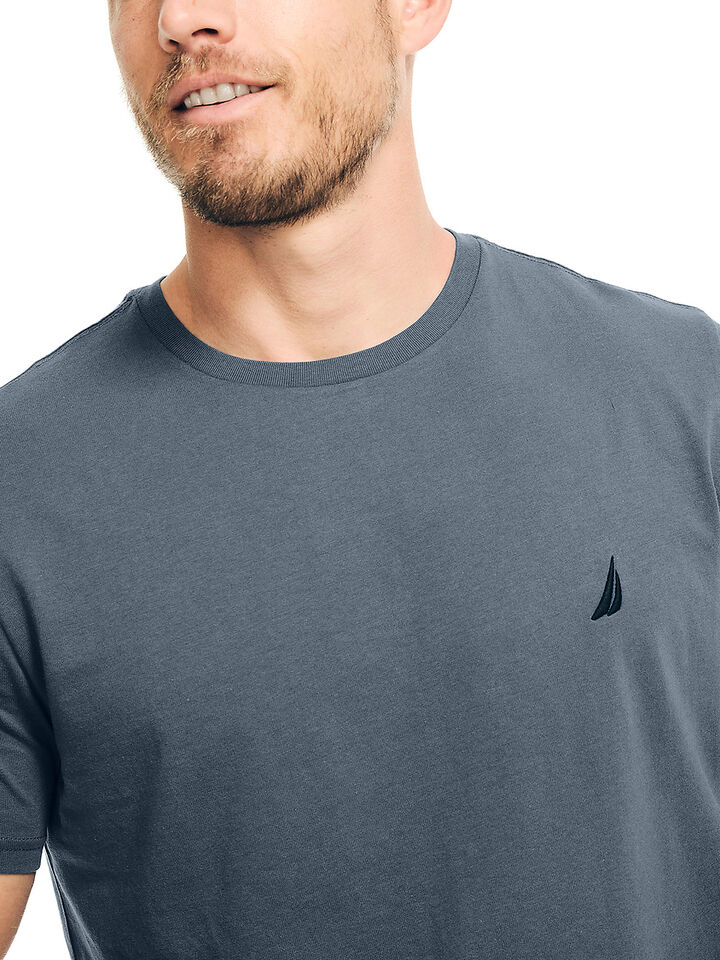 Emblem Regular Fit Tee, Runway Grey, hi-res image number 4