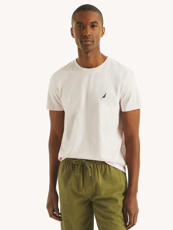 Emblem Regular Fit Tee, Cradle Pink, hi-res image number 1