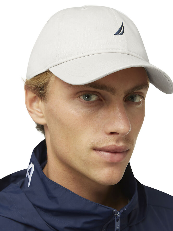 Nautica Essentials Collection Cap, Sand Brown, hi-res image number 3