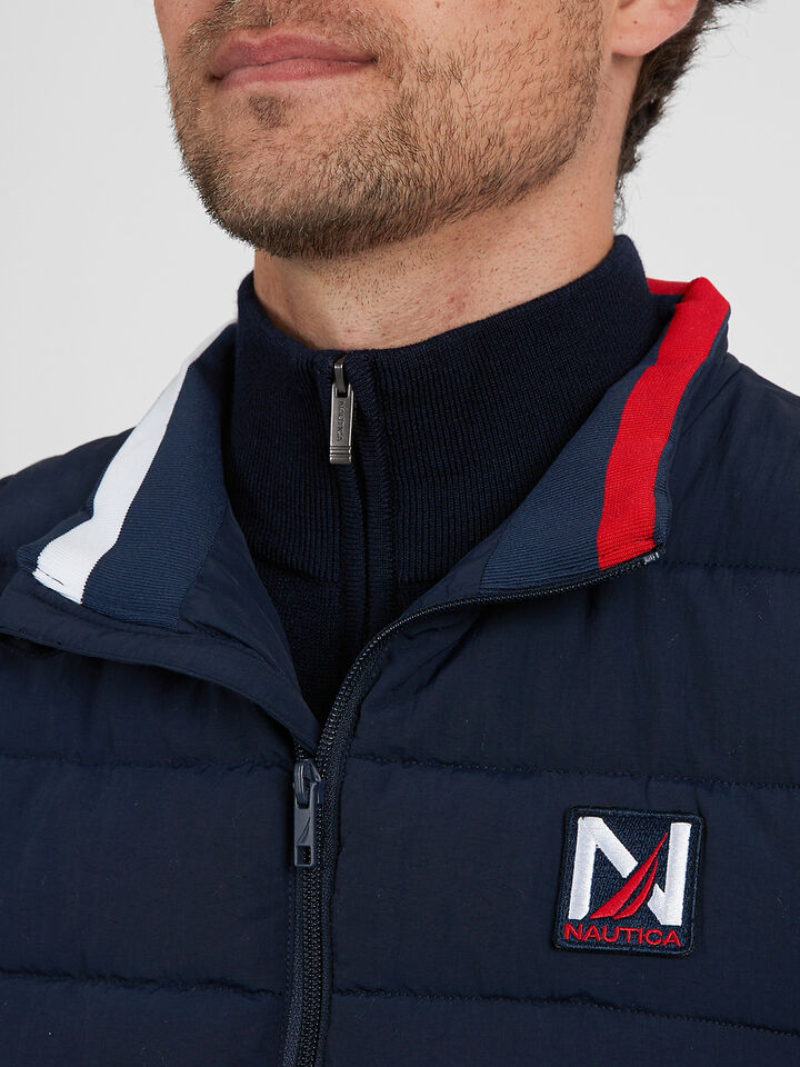 Compton Lightweight Vest, Dark Navy, hi-res image number 3