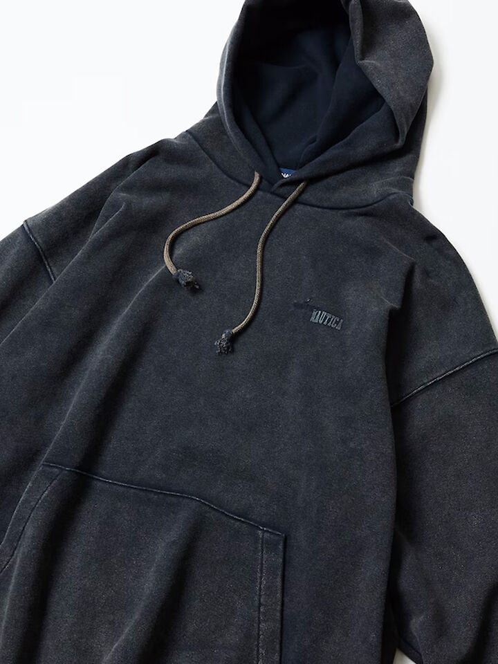 Nautica Japan Bleached Hidden Logo Hoodie