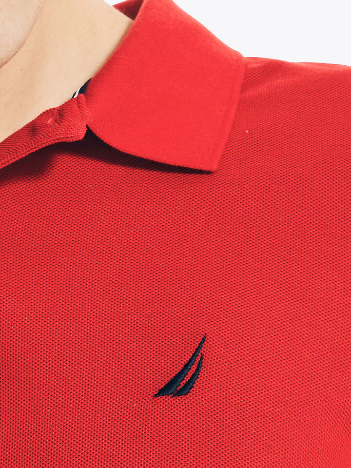 Essentials Regular Fit Pique Polo, Red, hi-res image number 5