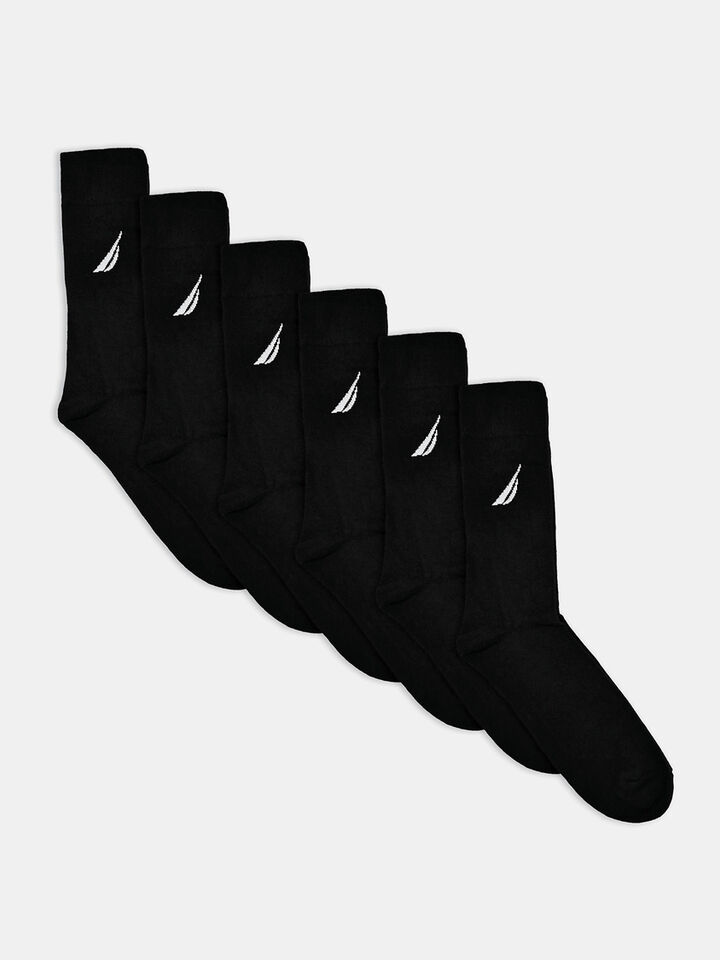 Droover 6-Pack Crew Dress Socks