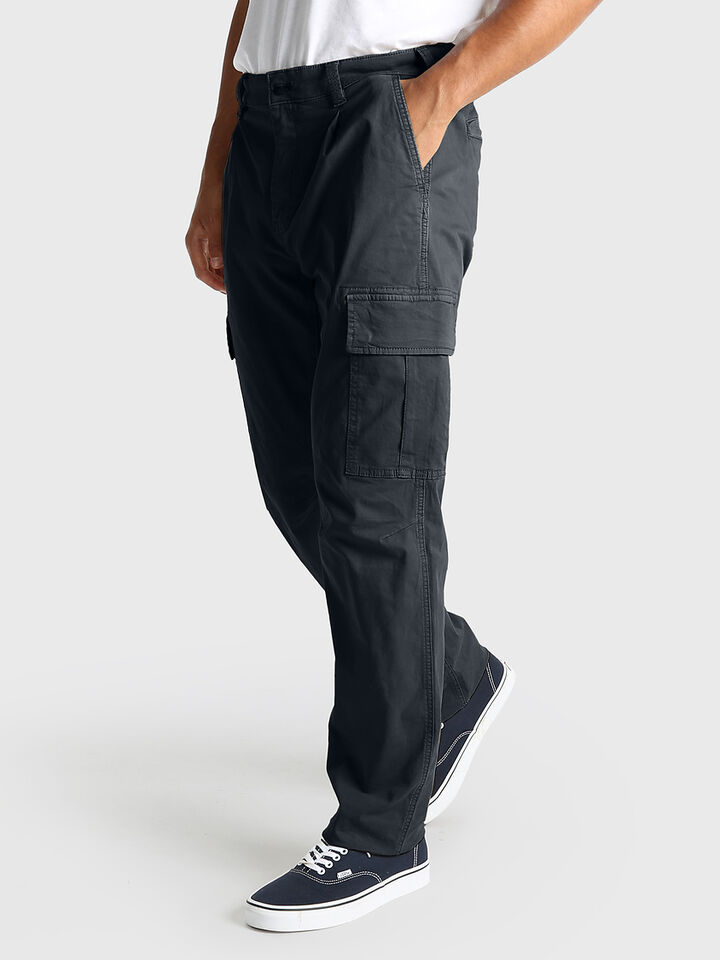 Pleated Cargo Pants