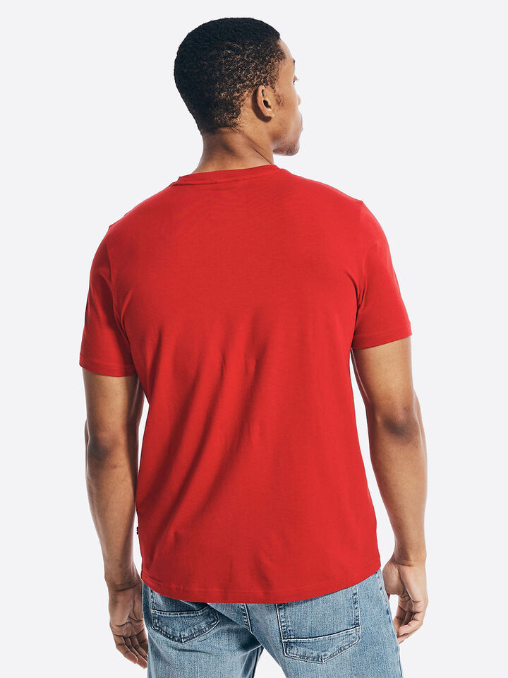 Pocket Regular Fit Tee, Nautica Red, hi-res image number 2