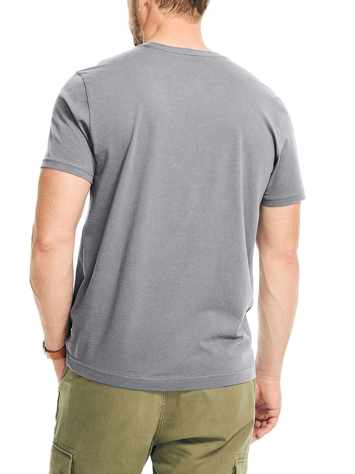 Emblem Regular Fit Tee, Charcoal Heather, hi-res image number 2